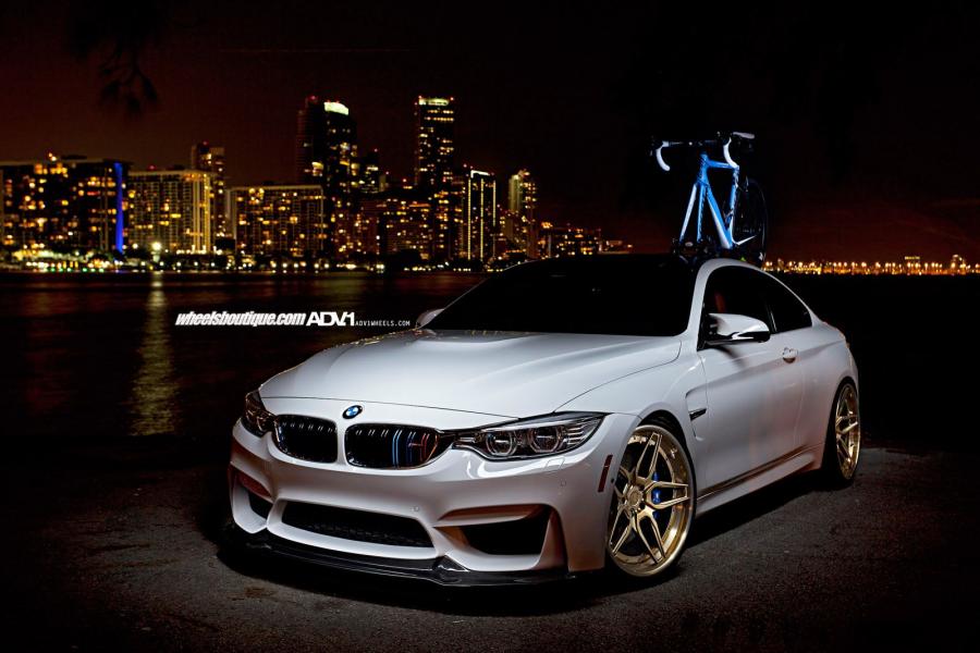  BMW M4 Coupe on ADV.1 Wheels (ADV05STSCS) 2014 года  (фото 3 из 13)